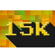 Steam Game Collector badge for 15,000+ games — Game Collector: 15,000+